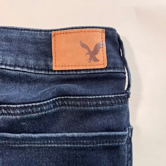 Womens American Eagle Super Super Stretch Jeggings Size 4 Reg Measures 27x28.5 - Picture 11 of 15